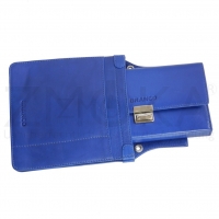 Blau mit Holster