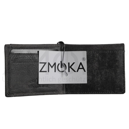 presented-by-ZMOKA-Wild-Things-Only-RFID-safe-Leder-Dollarclip-Geldboerse-Grau-ProduktID-WTO-HGB-5516-GY-img_alt_2