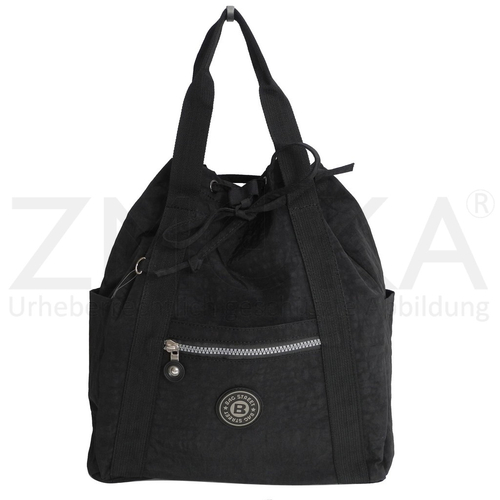 presented-by-ZMOKA-Bag-Street-leichte-Damen-Rucksackhandtasche-Freizeittasche-Schwarz-ProduktID-BGS-RUCKS-2247-BK-img_alt_3