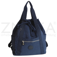 Bag Street - leichte Damen Rucksackhandtasche Freizeittasche - Navy