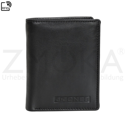 presented-by-ZMOKA-J.JONES-RFID-safe-Leder-Herren-Geldboerse-Portemonnaie-Brieftasche-Schwarz-ProduktID-JJO-HGB-5704-BK-img_alt_5