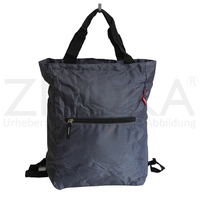 Bag Street - leichte Uni Rucksackhandtasche Mehrzweckrucksack - Grau