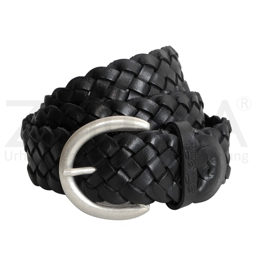 presented-by-ZMOKA-Tom-Tailor-Leder-Damen-Guertel-Woman's-Belt-Schwarz-geflochten-85-cm-ProduktID-TT-DGU-85TTB7110008-BK-img_alt_1