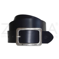 Tom Tailor - Leder Damen Grtel Womans Belt - Navy  90 cm