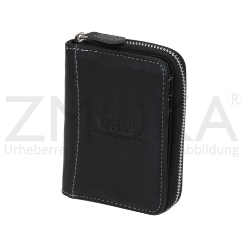 presented-by-ZMOKA-Wild-Things-Only-RFID-safe-Leder-Unisex-Geldboerse-Portemonnaie-Schwarz-ProduktID-WTO-UGB-5511-RFID-BK-img_alt_1