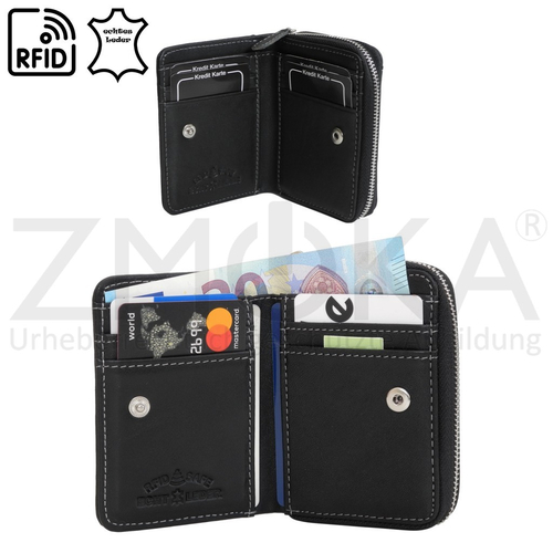 presented-by-ZMOKA-Wild-Things-Only-RFID-safe-Leder-Unisex-Geldboerse-Portemonnaie-Schwarz-ProduktID-WTO-UGB-5511-RFID-BK-img_alt_4