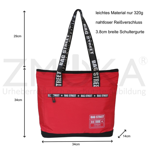 presented-by-ZMOKA-Bag-Street-leichter-Damen-Shopper-Schultertasche-Handtasche-Rot-ProduktID-BGS-DHAT-2147-1-RD-img_alt_2