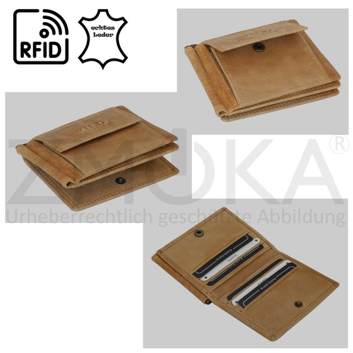 presented-by-ZMOKA-Wild-Things-Only-RFID-safe-Leder-Geldklammer-Geldboerse-Natur-ProduktID-WTO-HGB-5516N-NA-img_alt_3