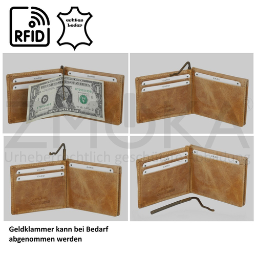 presented-by-ZMOKA-Wild-Things-Only-RFID-safe-Leder-Geldklammer-Geldboerse-Natur-ProduktID-WTO-HGB-5516N-NA-img_alt_4