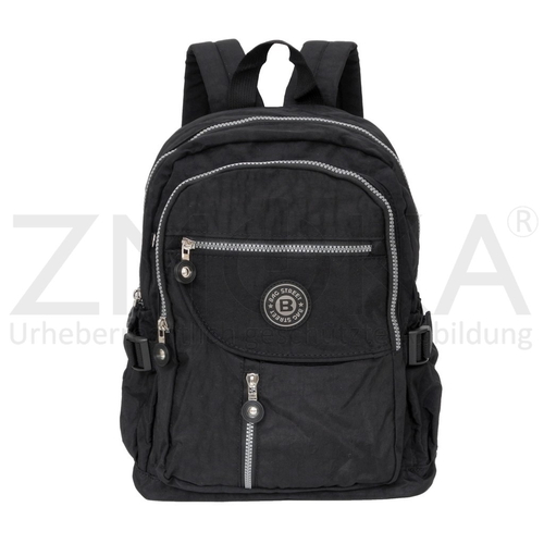 presented-by-ZMOKA-Bag-Street-Crinkle-Uni-Rucksack-Fahrradrucksack-Mehrzweckrucksack-Schwarz-ProduktID-BGS-RUCKS-2216N-BK-img_alt_1