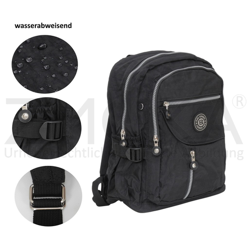 presented-by-ZMOKA-Bag-Street-Crinkle-Uni-Rucksack-Fahrradrucksack-Mehrzweckrucksack-Schwarz-ProduktID-BGS-RUCKS-2216N-BK-img_alt_2