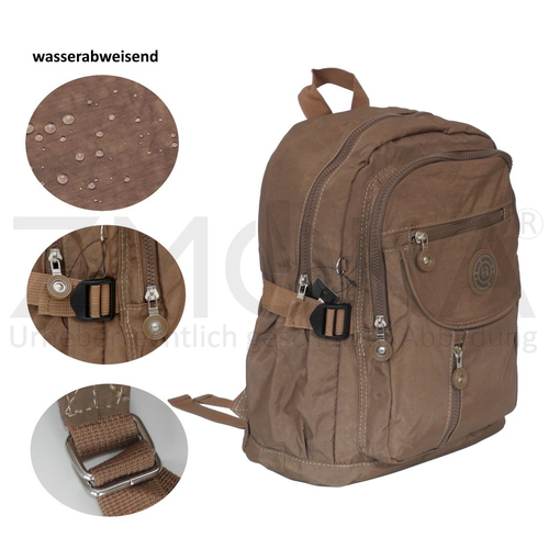 presented-by-ZMOKA-Bag-Street-Crinkle-Uni-Rucksack-Fahrradrucksack-Mehrzweckrucksack-Braun-ProduktID-BGS-RUCKS-2216N-BN-img_alt_2