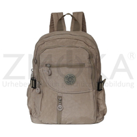 Bag Street - Crinkle Uni Rucksack Fahrradrucksack Mehrzweckrucksack - Stone