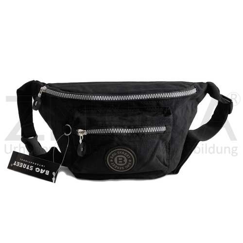 presented-by-ZMOKA-Bag-Street-Crinkle-Bauchtasche-Huefttasche-Guerteltasche-Geldguertel-Schwarz-ProduktID-BGS-BAUT-2238-BK-img_alt_1