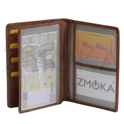 presented-by-ZMOKA-Money-Maker-Leder-Dokumentenmappe-Reisepass-Huelle-Kartenetui-Tan-ProduktID-MOM-DOKUMAP-9030B-TA-img_alt_3