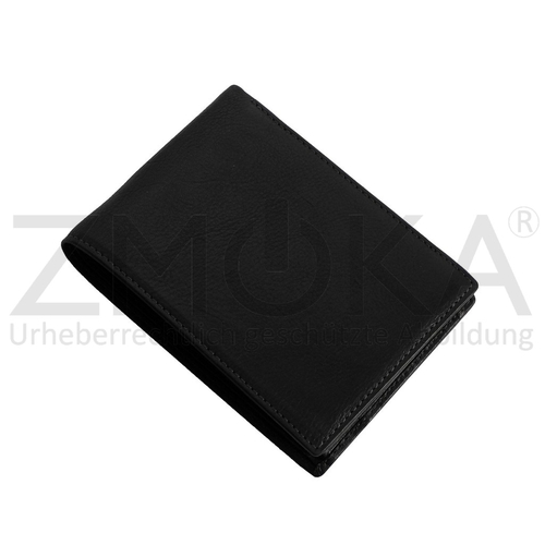 presented-by-ZMOKA-Branco-Leder-Herren-Geldbrse-Portemonnaie-Geldbeutel-Brse-Schwarz-ProduktID-BCO-HGB-35358-BK-FBZ-01-img_alt_2